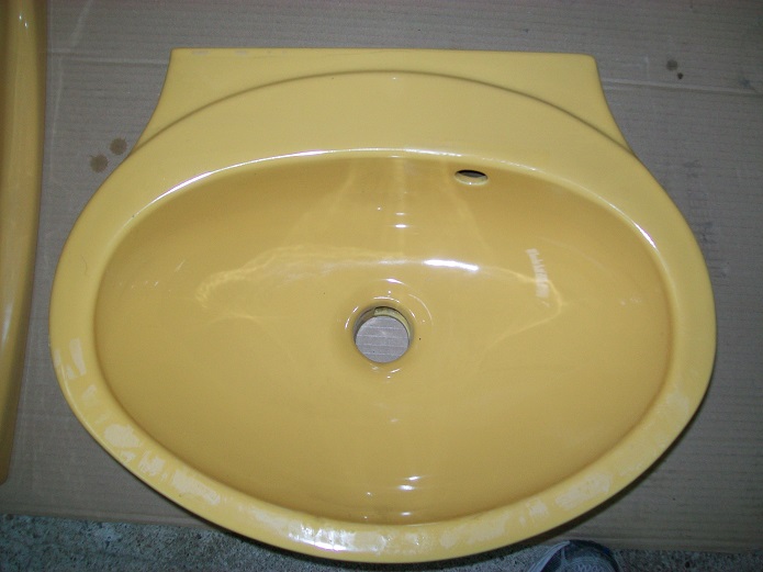 Keramag Handwaschbecken 45 cm curry