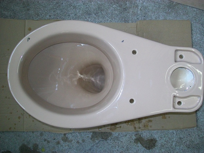 Keramag Stand Tiefspül-WC für aufgesetzten Spülkasten caramel 203411 B2