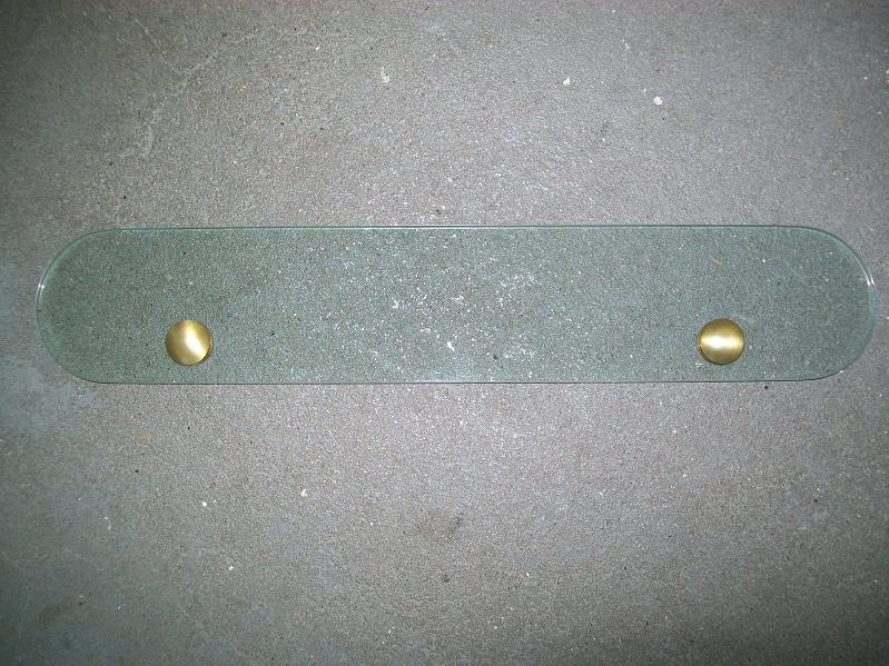 Ablageplatte mit bronze